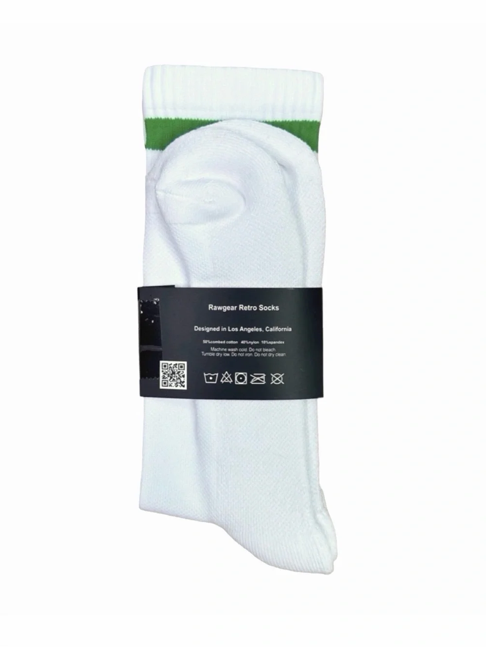 Rawgear Retro Logo Socks - RG931 - One Size - 6 Pairs